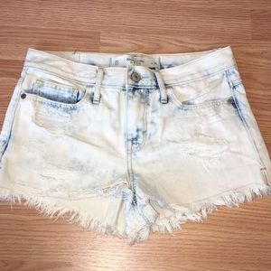 NWT Acid wash Abercrombie shorts!